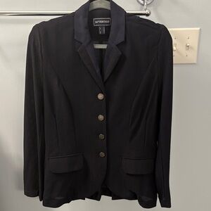 B Vertigo Navy Mesh Equestrian Show Coat